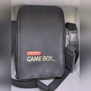Original Nintendo Game Boy Official Carrying Case Travel Bag with Shoulder Strap